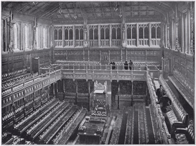 Interior of the House of Commons